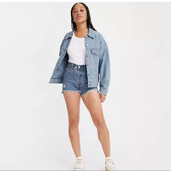 Levi's Pants - Levi’s rib cage shorts